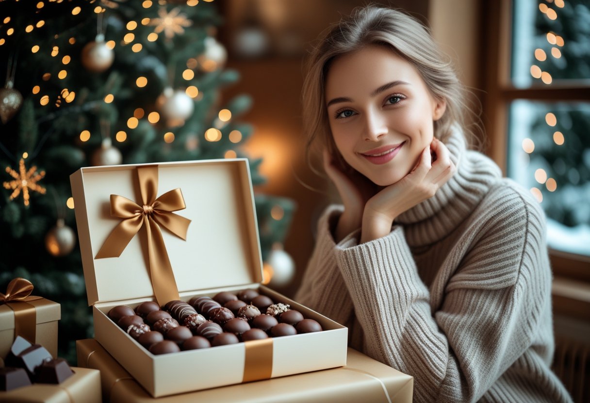 Den perfekte gaveidé til hende der elsker chokolade i julen